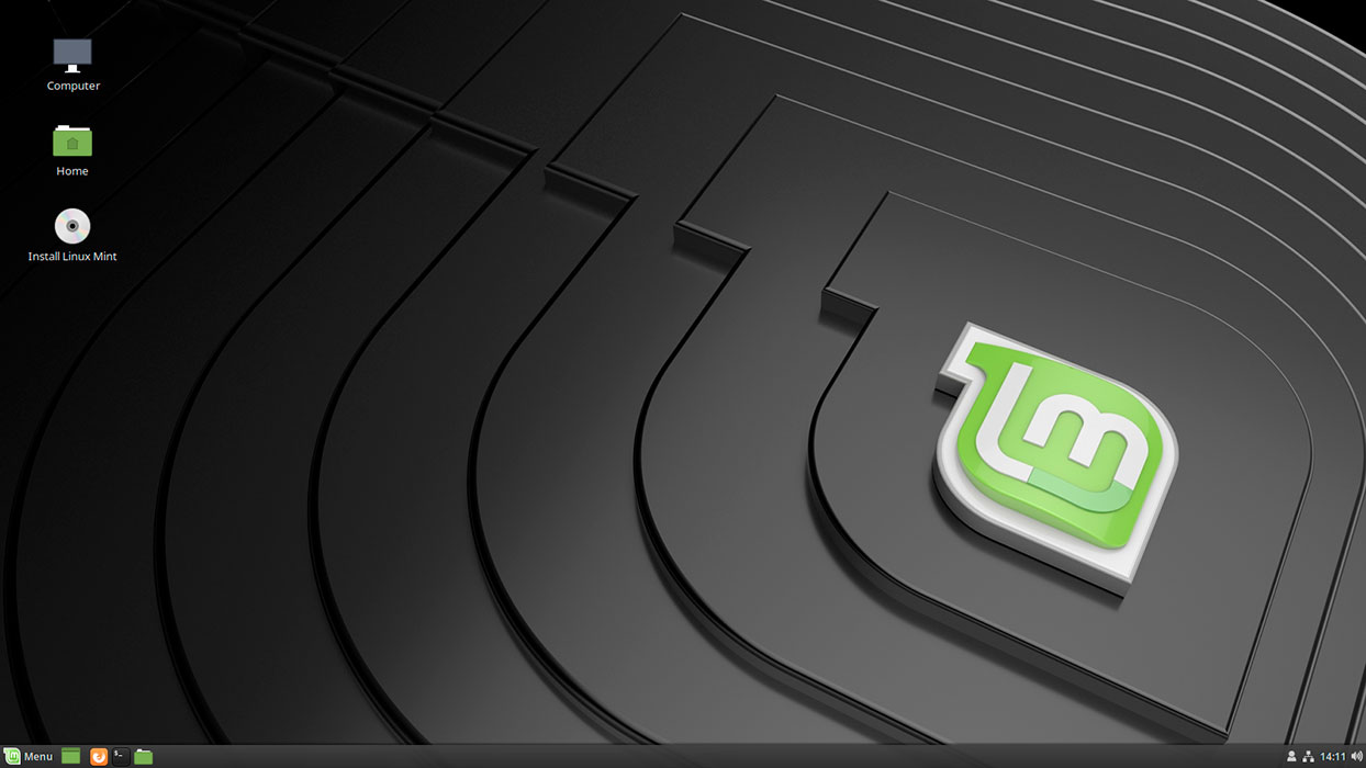 Установка Linux Mint ознакомительный режим